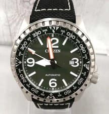 Citizen NJ2198-16X Automatic Watch 46mm Stainless Steel Used