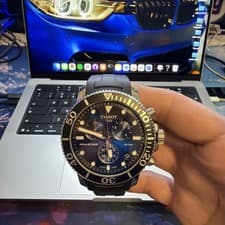 TISSOT Seastar 1000 Chronograph Blue Dial Men's Watch T120.417.17.041.00