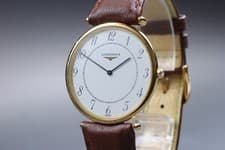[Near MINT] Longines Grand Classic L4.635.2 33mm White Dial Quartz Men's Watch