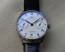 IWC SHAFFHAUSEN Portuguese Portugieser 7 Days 5001-07 Blue Hands Calibre 51011