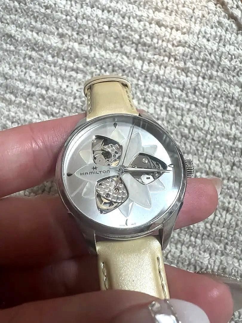 Hamilton Jazzmaster Open Heart Automatic Watch H32115991 Mother of Pearl 34mm