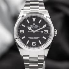Rolex Explorer Black Dial Ref. 124270 | Box & Papers
