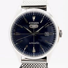 Citizen Record Label C7 NH8391 86L Automatic Men's Watch Blue Dial