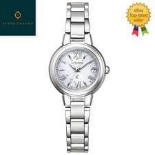 Citizen xC ES9430-54A Silver HAPPY FLIGHT Eco-Drive Women NEW Japan Watch