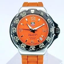 TAG Heuer Formula 1 WAC1213 Professional 200m Orange Quartz Men's Watch from JP
