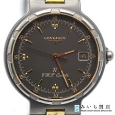 LONGINES Conquest Titanium Quartz Watch Gray 2025.3 Battery New Used