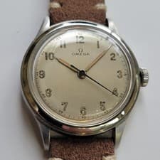 Omega ref 2179 Military 36mm Mens 1940s Vintage Manual Wind RA755