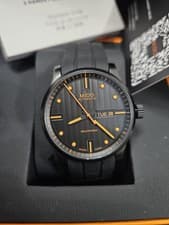 Mido Multifort Leather Strap Black REFERENCE: M005.430.36.051.80 100M