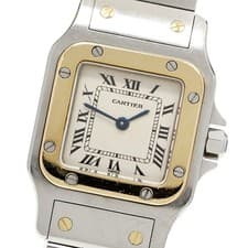 CARTIER Santos GalbeeSM W20012C4 Beige Dial Quartz Ladies Watch_952274