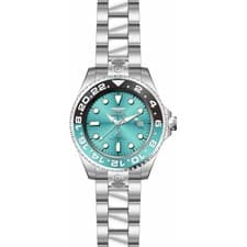Invicta Men's Watch Pro Diver Automatic Tiffany Blue Dial Steel Bracelet 49917