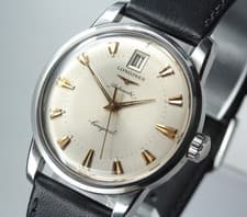 [Exc+5] Longines Conquest L633.1 Date 35mm Silver Black Automatic Men's Watch