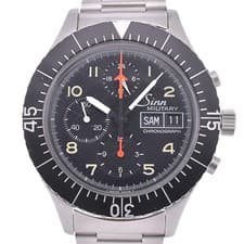 discount Sinn military pilot 156.B Chronograph day date Men's Watch N#143038