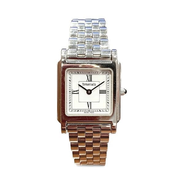 Tiffany&Co. Classic Square Quartz Watch Used