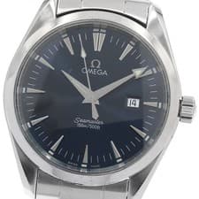 OMEGA Seamaster Aqua Terra 2517.80 Date Navy Dial Quartz Men's Watch_951373