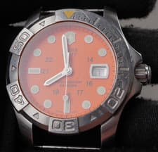 victorinox dive master 500m orange dial watch 241041 43mm new nato strap
