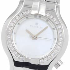 Tag Heuer WP1317 Alter Ego Diamond Bezel Quartz Ladies Used From Japan