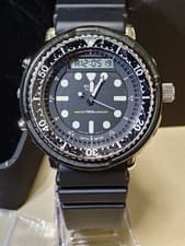 Seiko Hybrid Diver Watch Digital Analog 150m H5585000 Rare Japan Made 2604TK