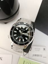 CITIZEN PROMASTER NY0130-83E Automatic Black Dial Stainless Steel Watch ASIA LTD