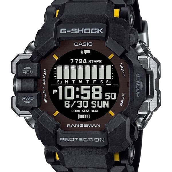 CASIO G-SHOCK GPR-H1000-1JR RANGEMAN Master of G Bluetooth GPS Men Watch New