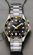 ​Tissot SEASTAR 1000 36MM Black Dial Stainless Steel Watch T120.210.21.051.00