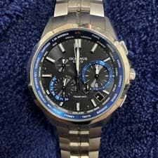 CASIO OCEANUS Manta OCW-S2400-1AJF Titanium Solar Radio 17cm Wrist
