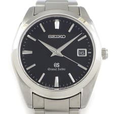 Grand Seiko Heritage Collection SBGX061 -0AB0 Black Dial Date SS Quartz 295326