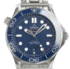 OMEGA SEAMASTER DIVER CO‑AXIAL MASTER CHRONOMETER BLUE 210.30.42.20.03.001