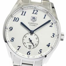 TAG HEUER WATCH WAS2111 CARRERA HERITAGE CALIBER 6 AUTOMATIC SMALL SECONDS MEN'S