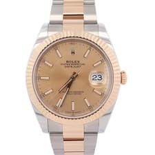 Rolex Datejust 41mm Champagne Dial Watch Ref# 126333