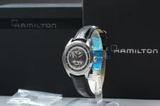 [ Box ] HAMILTON Jazzmaster Viewmatic H425551 Skeleton Dial Automatic Mens Watch
