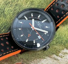 Ball BMW GMT Automatic 42mm Black Dial BMW Logo Skeleton Case Back Complete Set