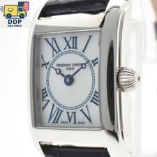 FREDERIQUE CONSTANT GENEVE FC-200X1C Quartz Women's Watch White Dial [Near Mint]