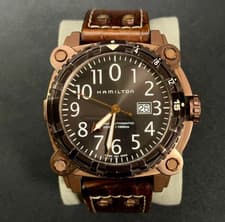 HAMILTON Khaki Below Zero Men's Automatic 1000m Diver Watch from JP