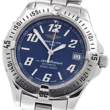 BREITLING Colt Ocean A17350 Date Navy Dial Automatic Men's Watch_946831