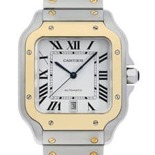 Cartier Santos de Cartier LM W2SA0006 second hand mens