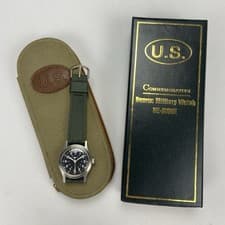 Benrus MIL-W-46374 Military Field Watch Reissue Manual Wind + Case & Box