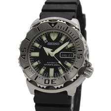 New Belt [NEAR MINT] SEIKO Monster 7S26-0350 Day/Date AT Men's From JAPAN A616