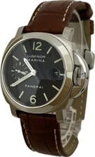 Panerai Luminor Marina Acciaio OP6560 PAM00048 Auto Mens Watch Excellent++ A6327