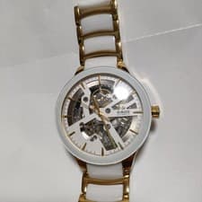Rado Men Wristwatch Skeleton Round White Gold Automatic Unconfirmed 132650