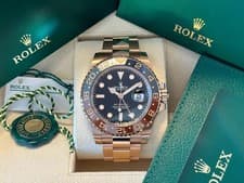 Rolex GMT Master II 'Rootbeer' | Ref. 126715 | Rose Gold Oyster | Full Set