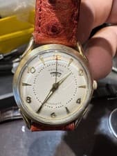 Hamilton Mens VINTAGE ACCUMATIC II W/POWER RESERVE GUAGE CIRCA 1956 PRE-OWNED