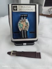 Rare Bulova Accutron  7364 Spaceview Wristwatch 1973