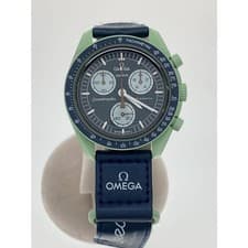 Used OMEGA◆Speedmaster/MISSION ON EARTH/Automatic watch/Analog/SO33G100