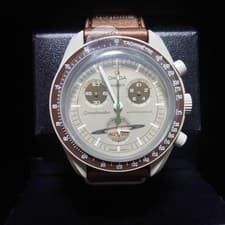 Omega Swatch MoonSwatch Mission to Saturn Bioceramic Watch with Saturn Motif