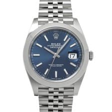 ROLEX Datejust 41 126300 Bright blue WATCH 718637