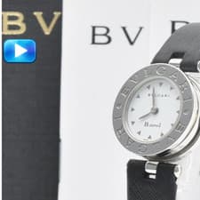 [EXC+5 w/Paper] BVLGARI B.zero1 BZ22S White Dial Quartz 22mm Women Watch