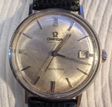Omega Seamaster Automatic Date Mens Self Winds And Runs