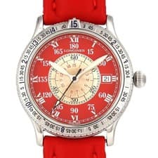 LONGINES Lindbergh Hour Angle Date L2.617.4 Stainless Steel Automatic Watch