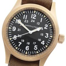 HAMILTON Khaki Field Mechanical Bronze H694590 Hand Winding Men's Watch_954302
