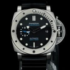 2021 Panerai Submersible PAM00973 42mm Full Set Dive Straps & Tools Excellent